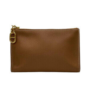 Hermes Zip-En-Go Pm Chene D'Angle Gold #304950H16B